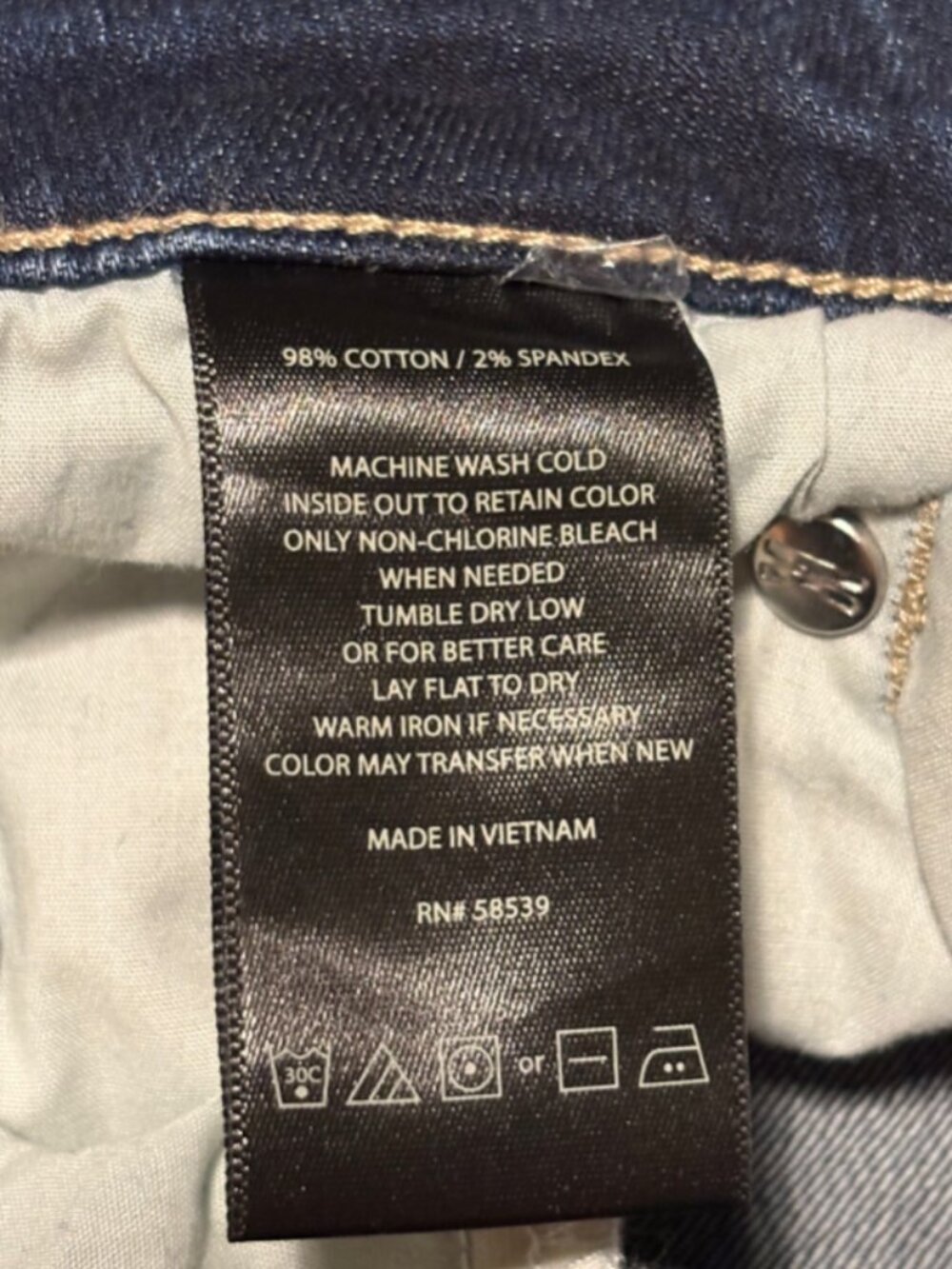 Kut from The Kloth womens jeans size 6 Katy boyfriend mid rise dark wash stretch - Picture 10 of 11